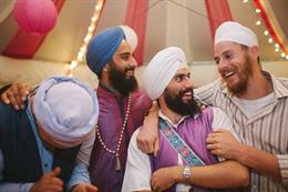 Outdoor Indian Canadian Sikh Wedding by Gurusurya Photography
