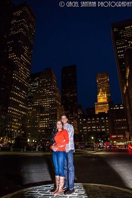 The Sweetest Indian NYC Engagement Session by Gaciel Santana Photography