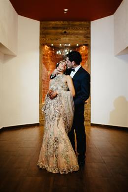 Elegant Mexico Indian Wedding By Ivan Luckie Photography