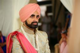 Glam Sikh Wedding Ceremony With Lovely Couple Portraits By Jonathan Cossu Photography