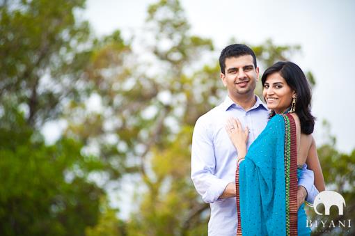 Austin Indian Engagement Session by Biyani Photography