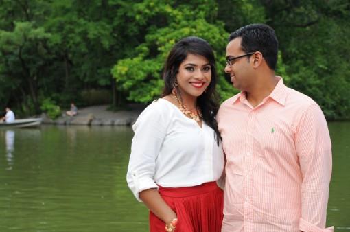 Central Park Indian Engagement Session by Mikkel Paige Photography