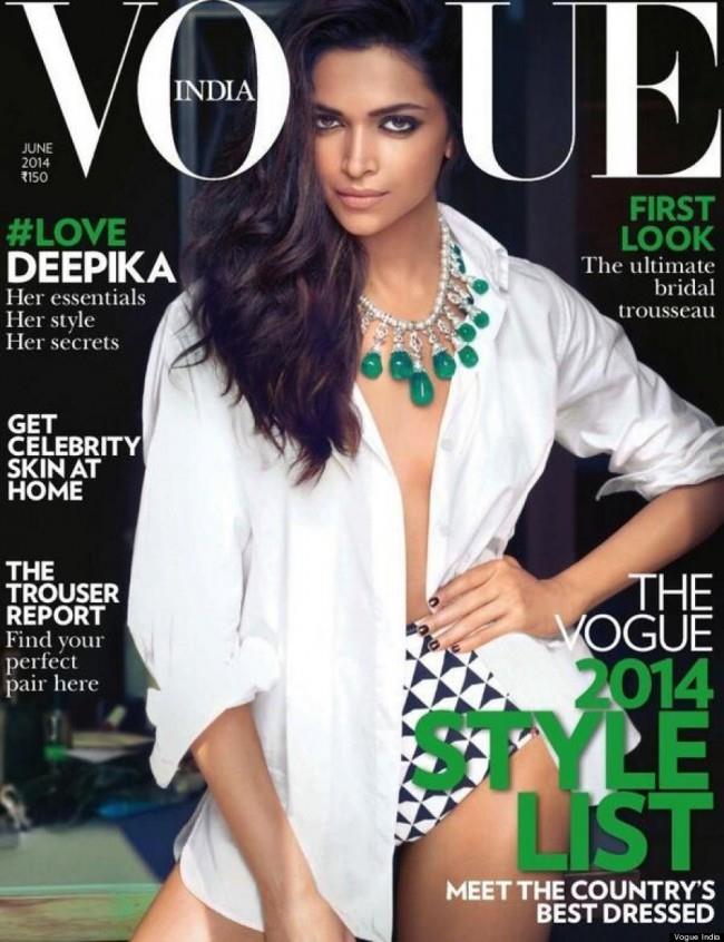 Deepika Padukone in Vogue 1