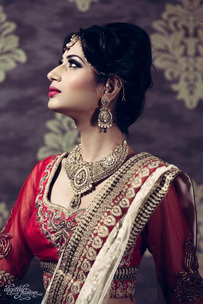 indian bridal shoot bridal jewelry