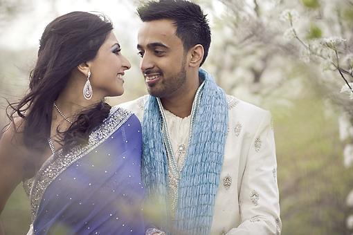Indian Engagement Photos by Geraldine Nelson Photography