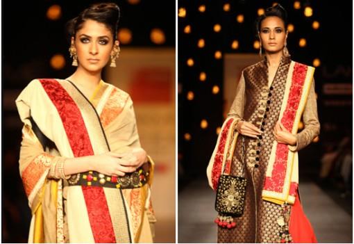 Indian Wedding Fashion by Vikram Phadnis, Soumitra Mondal, Vaishali Shadangule LFW S/S 13