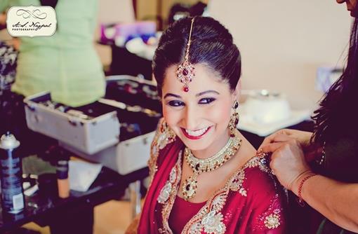 Indian Wedding Getting Ready Photos in Glen Cove New York - 1