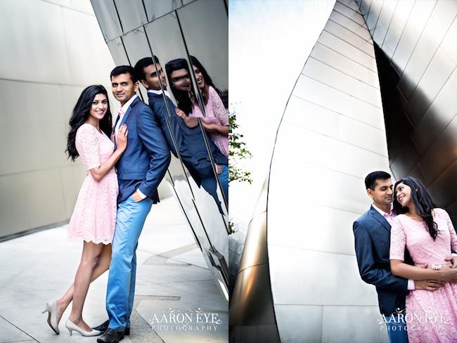 3 outdoor indian engagement session