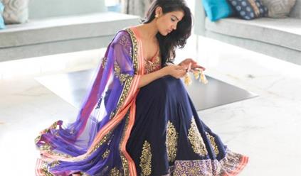 Navy, Gold and Coral - Indian Wedding Color Inspiration