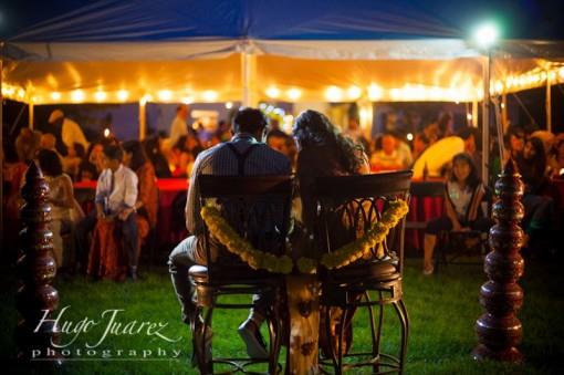 Outdoor Indian Engagement Party and Portraits