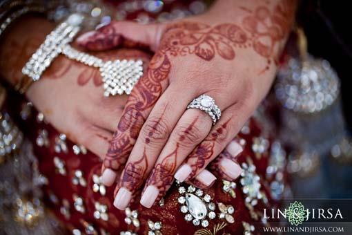 Shalini Vadhera's wedding ring
