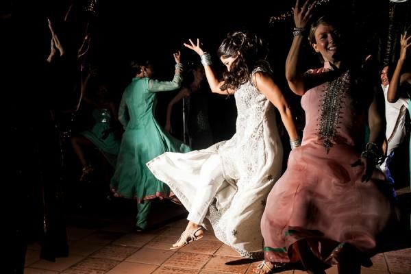 40a indian wedding reception dancing