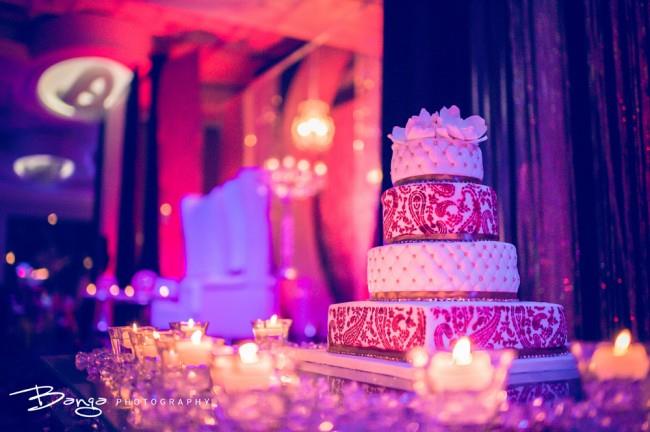 32a indian wedding reception cake