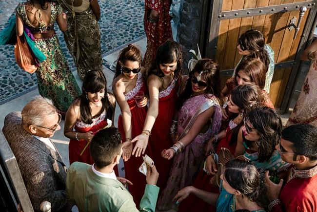 25a- bridal party hustling groom for money
