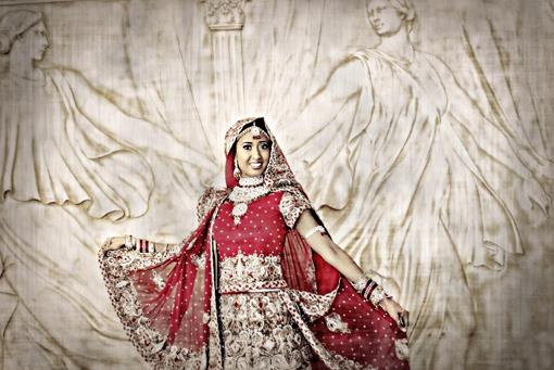 Red, White and Gold Indian Portraits by Photography in Style - 2