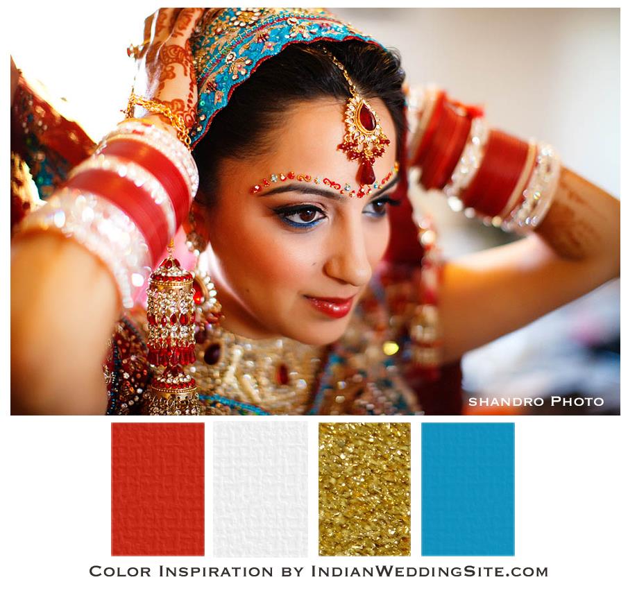 Happy 4th of July - Indian Wedding Color Inspiration