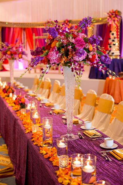 11a Indian wedding reception decor