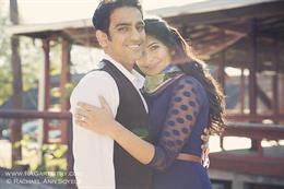 Vintage Outdoor Indian Engagement Session by Rag Artistry