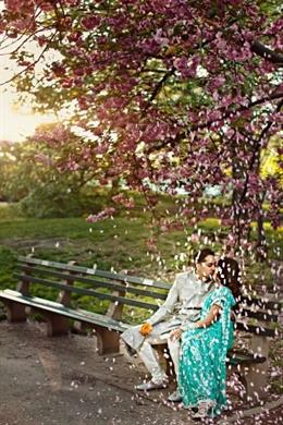 NYC Themed Indian Engagement Session by Nadia D. Photography
