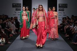 Pinnacle by Shruti Sancheti at Wills Lifestyle India Fashion Week 2014