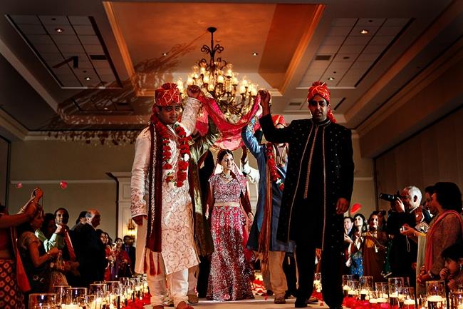 indian-wedding-bride-walking-down-aisle