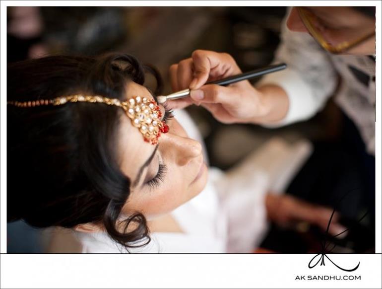 indian wedding bridal makeup
