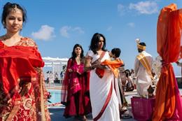 Destination Indian Wedding in Greece by Vangelis Photography