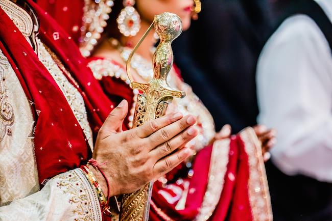 33a indian wedding sikh ceremony