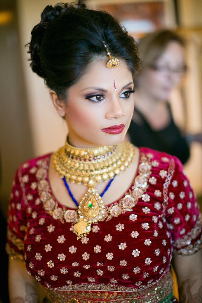 21a indian wedding bridal look