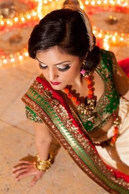 Vintage Colorful Indian Wedding Shoot by Kimberly Photography