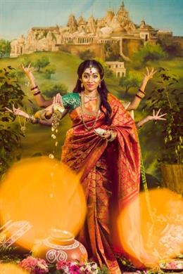 Goddess Themed Indian Styled Shoot by Mayuran Siva Photography
