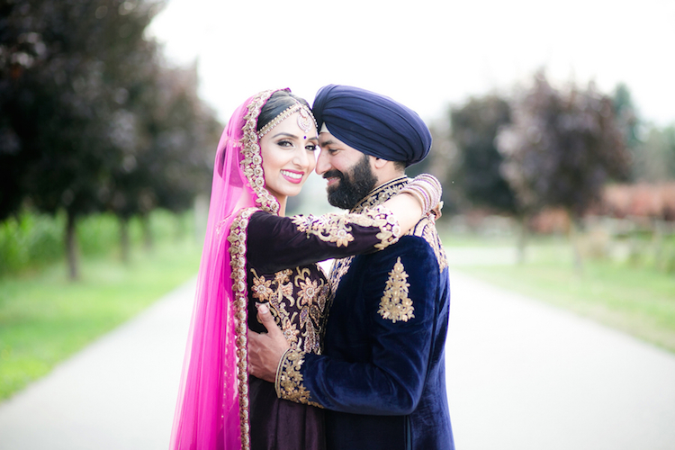 17a indian wedding portrait