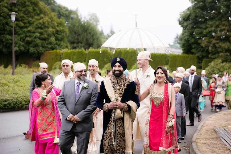 7a indian wedding baraat