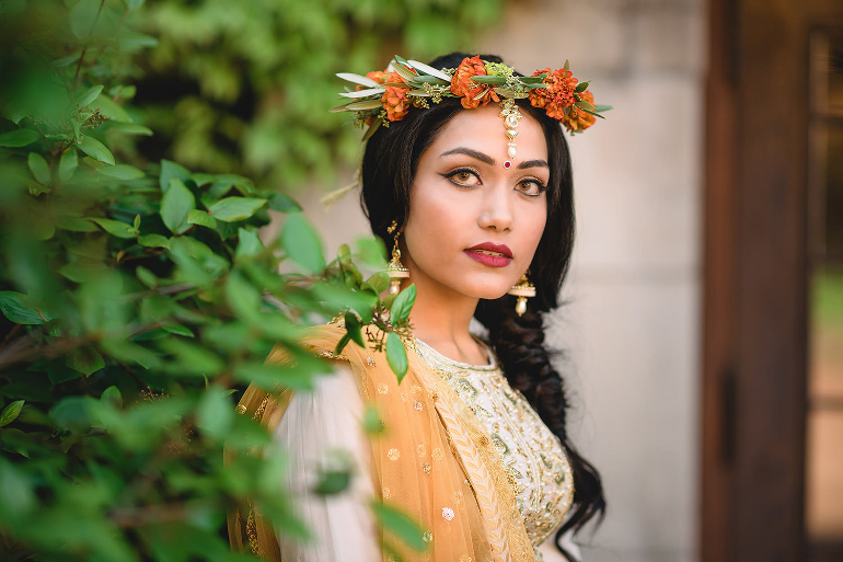 andy shepard photography - floral tiara