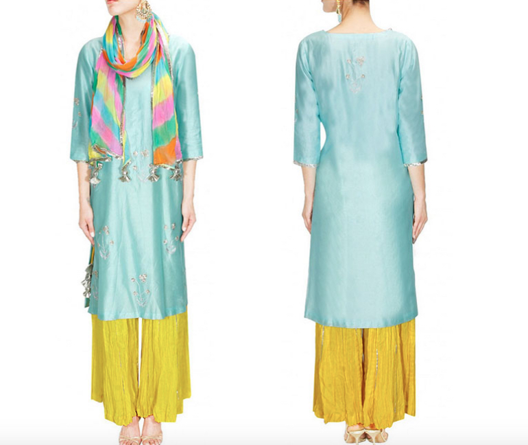 AYINAT BY TANIA O’CONNOR - mughal motif kurta