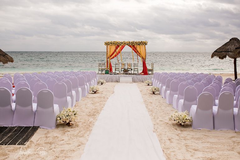 beach wedding