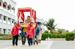 Elegant Mexico Indian Wedding By Ivan Luckie Photography