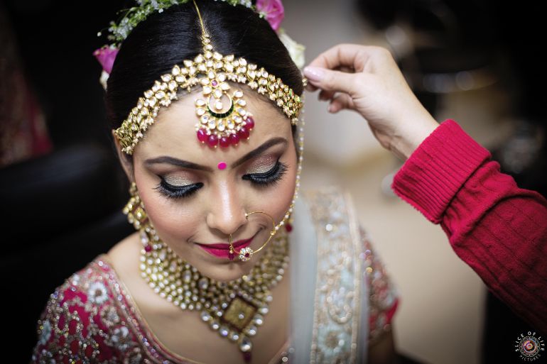 Bridal maang tikka