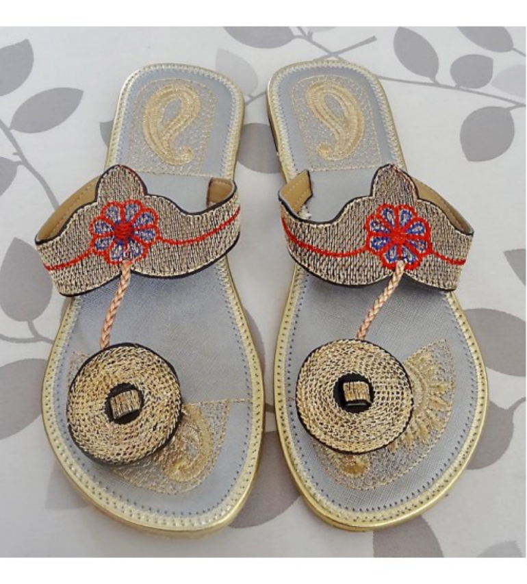 Bridal Zari Chappal