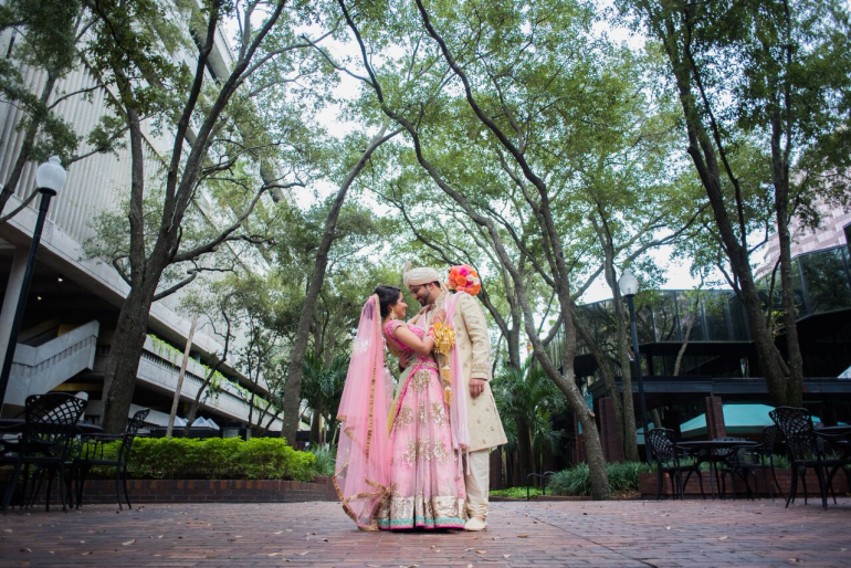 bride and groom