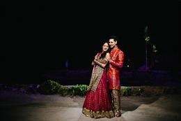 Elegant Mexico Indian Wedding By Ivan Luckie Photography