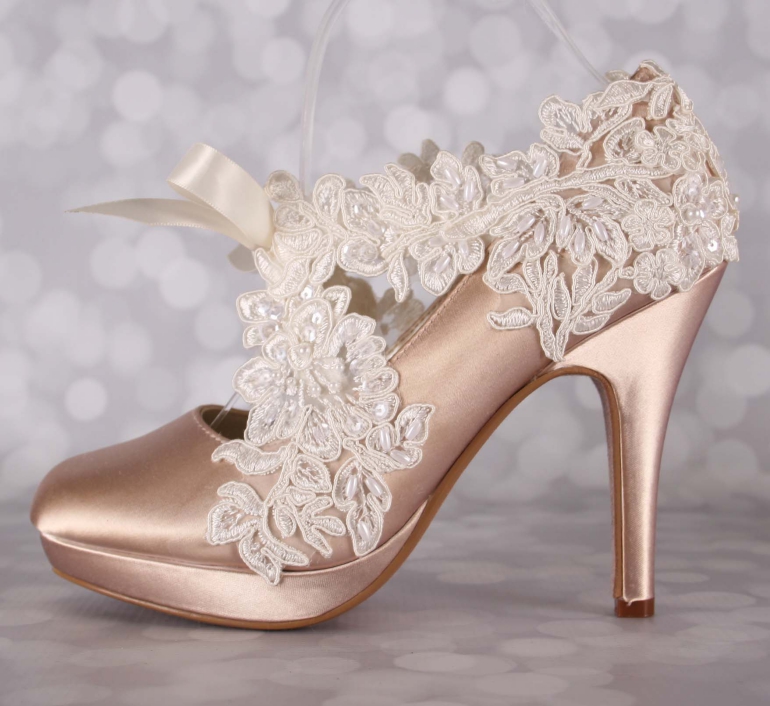 bridal jutti high heels