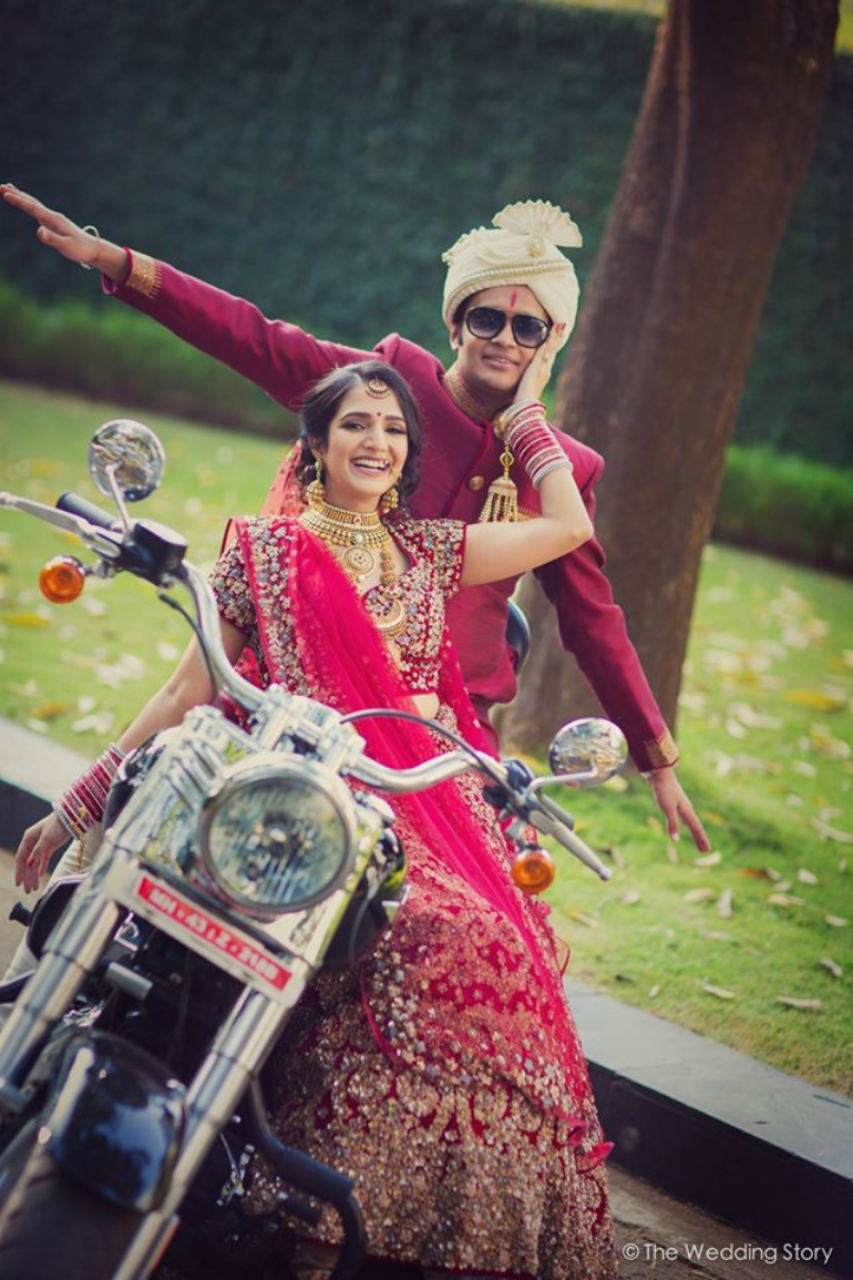 couple on bike