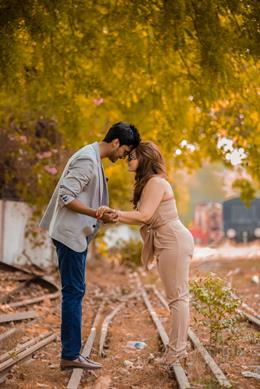 This Cute Indian Engagement Session By Weddings by Knotty Days Will Make Your Day