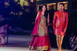 Elegant Mexico Indian Wedding By Ivan Luckie Photography