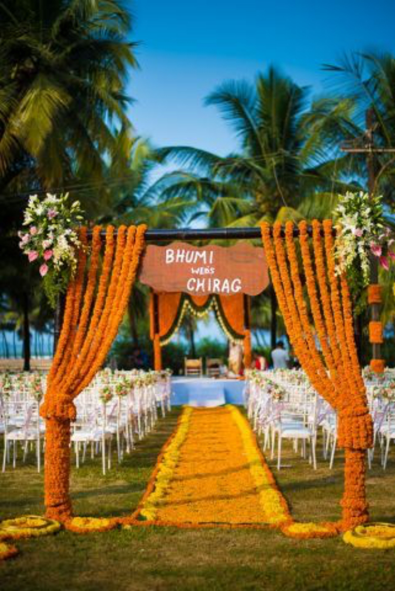 genda phool entrance - witty vows