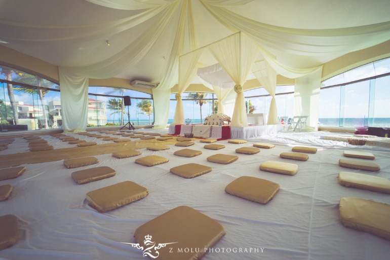 sikh beach wedding