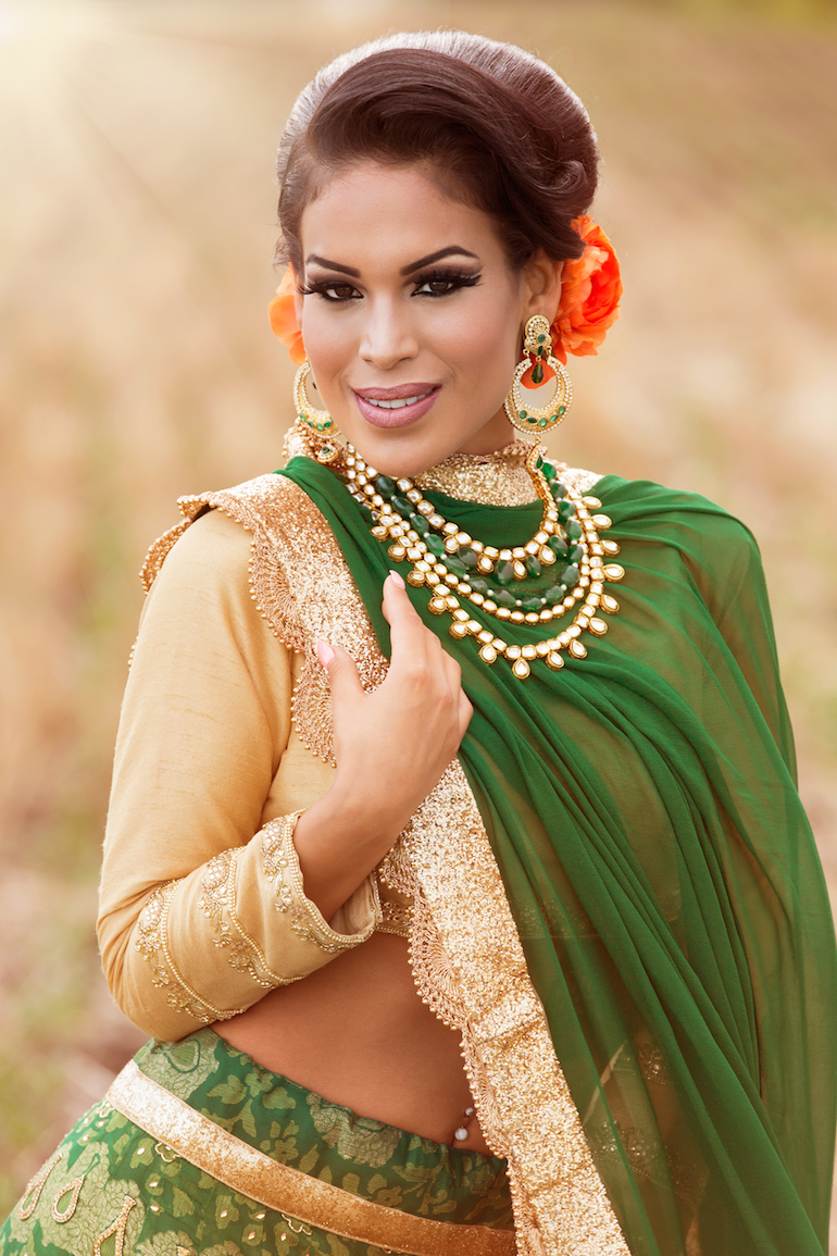 indian wedding bridal shoot