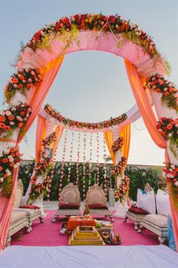 Regal Udaipur Indian Wedding With Whole Lot Of Colors By F5 Weddings