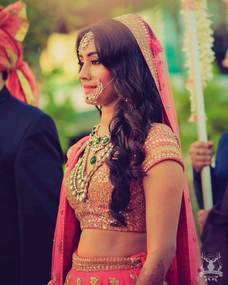 Hello Open Hair, Bye Bye Buns for Indian Brides! Hello Open Hair, Bye Bye Buns for Indian Brides!
